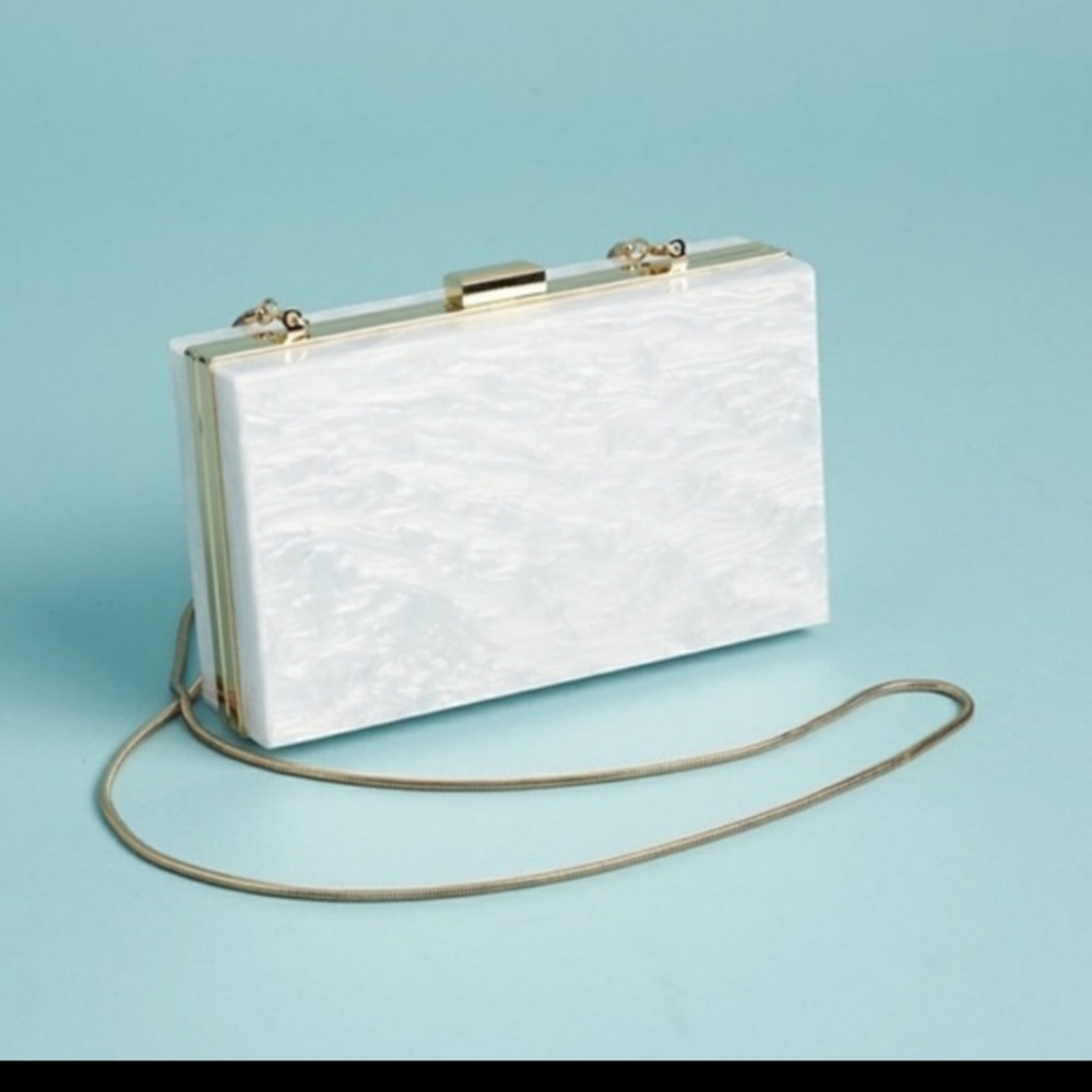 Rachel Zoe Marble Clutch